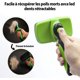 thumbnail image 2 of Cepillo autolimpiante, adecuado para perros y gatos de pelo largo, cepillo para peinar el pelo interior de mascotas, la eficiencia de eliminación del pelo muerto puede alcanzar el 95% Rojo Verde, 2 of 5