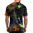 thumbnail image 5 of DORKASM Halloween Shirts for Men Short Sleeve Spooky Plus Size Tshirt Crew Neck Funny Print Pumpkin Vacation Tops Ghost Graphic 2026 Loose Pullover Black M, 5 of 5