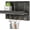 Old Black, variant on Rebee Vision Key Holder Wall Mount - Mail Organizer and Key Rack with 5 Hooks (Black, 10inch)