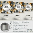 thumbnail image 4 of Designart "Dreamlike Hexagons in Soothing Grey III" 0 Square Mirror For Wall Decor - Large Grey Square Printed Wall Mirror Art - Square Modern Mirror - Wall Mounted Square Large Mirror, 4 of 5