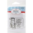 thumbnail image 1 of Gourmet Rubber Stamps Cling Stamps 2.75"X4.75"-I Have A Weight Problem, 1 of 2