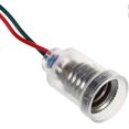 thumbnail image 3 of 10PCS E10 Lamps Base LED Screw Mount Small Bulbs Holder Light Socket with Wire Socket for Circuit Experiment Home Electrical Testing Accessories, 3 of 5