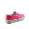 thumbnail image 2 of Hike Women's Flat Slip On Double Layer Foam Padded Cushion Sock Fashion Sneakers Shoes ( Neon Pink, 5.5 ), 2 of 2