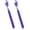 Purple, variant on 2Pcs Telescopic Teachers Pointer, Extendable Hand Pointer Finger Pointer Stick, Mini Retractable Classroom Pointer for Elementary School Kindergarten Teacher, Classroom Supplies (Black)