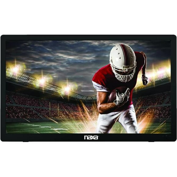 Naxa NT-1600 Portable 16' TV & Digital Multimedia Player with Built-in Rechargeable Lithium Battery & DC Car Cord (NT-1600)