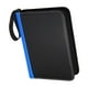 thumbnail image 2 of Carpeta de béisbol para tarjetas deportivas, colección de tarjetas, con cremallera, impermeable, premium azul oscuro, 2 of 9