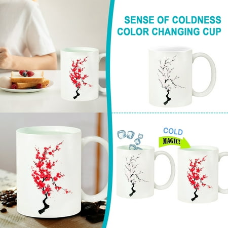 

RKSTN Mugs Father s Day Gifts Valentine s Day Romantic Couple Cup Gift Sense of Coldness Color Changing Cup Lightning Deals of Today - Summer Savings Clearance on Clearance