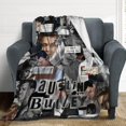 thumbnail image 4 of Austin Butler Blanket Cool #1 Super Soft Throw Blanket Silky Flannel Lightweight for Sofa, Bed Blanket All Season Use 40""*50"" （100 * 130cm）, Style, 4 of 6