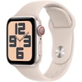 thumbnail image 1 of Restored Apple Watch SE (2nd Gen) [GPS 44mm] Smartwatch with Starlight Aluminum Case with Starlight Sport Band - M/L, 1 of 1