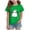 #01 Green, variant on PEASKJP Tshirt for Girls Cartoon T Shirt Crewneck Short Sleeve Tops Tee for Girls Halloween Shirts (Pink,11-12 Years)