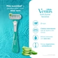 thumbnail image 2 of Rastrillo para Mujer Gillette Venus Extra Suave Sensitive con Aloe, para Piel Sensible 1 pza, 2 of 5