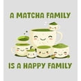 thumbnail image 5 of A Matcha Family Is A Happy Family Women's Vivid White Short Sleeve Crop Top-XXL, 5 of 6