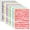 B, variante sur YAOMOBB Autocollants Alphabet aux Couleurs Vives Feuilles d'Autocollants Alphabet Vibrantes Étiquettes Créatives Bricolage pour Scrapbooking et Bouteilles d'Eau