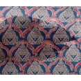 thumbnail image 4 of oneOone Viscose Chiffon Fabric Damask & Floral Block Print Fabric BTY 42 Inch Wide, 4 of 4
