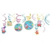 Peppa Pig Hanging Party Decorations, 12pc