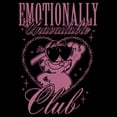 thumbnail image 2 of Womens Garfield Emotionally Unavailable Club T Shirt, 2 of 5