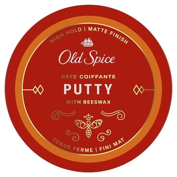 Old Spice Hair Styling Putty for Men, High Hold, Matte Finish 2.22 oz