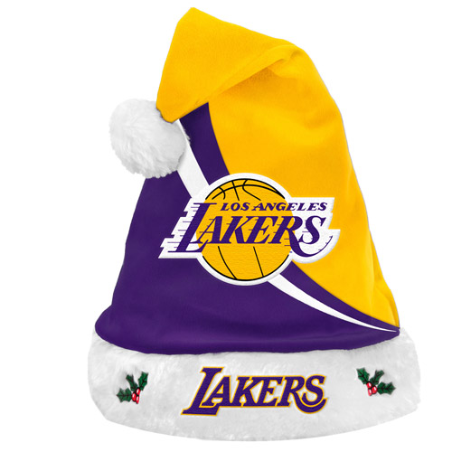 lakers christmas hat