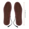 thumbnail image 4 of Electrically heated insoles, USB Rechargeable Heating Feet Warmly Shoe Insoles Warmth-Kee Pads for Women Men (Brown--37-38) Plantillas Calefactables Es Spptty Deporte extremo, 4 of 7