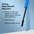 thumbnail image 2 of Almay Multi-Benefit Mascara with Eye Liner, Fragrance free, Hypoallergenic, Ophthalmologist Tested, 503 Black Brown, 0.24 fl oz, 2 of 6