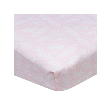 UPC: 0013618220746 | Gerber Baby Girl 100% Cotton Fitted Crib Sheet for Standard Crib and Toddler Mattresses