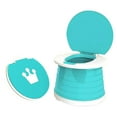 thumbnail image 2 of Travel Potty for Toddlers, Portable Potty for Toddlers Foldable Kids Training Toilet Seat for Boys Girls Baby Carry Potty Children Car Potty Chair for Camping Park, 2 of 7