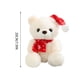 thumbnail image 3 of Christmas Gift Scarf Cute Bear Doll Toy Christmas Hat Bear Doll Cloth Doll, 3 of 6