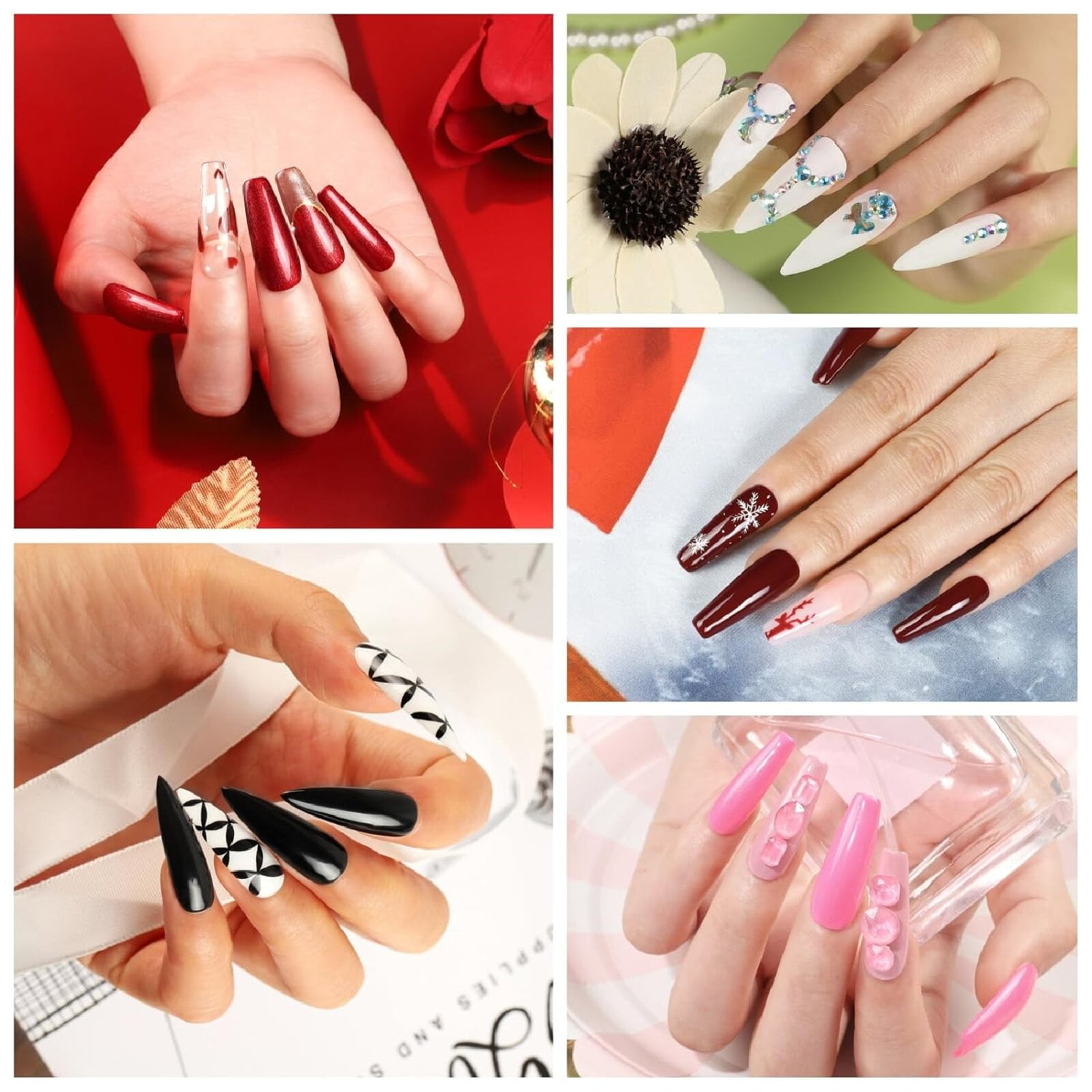 Gel Nail Kit with U V Lamp for Beginners Complete Set 20pcs Gel Polish 5pcs Top Base Coat Professional Nail Light Glitter Decorations Gel Manicure Starter Kit Gifts for Women