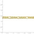 thumbnail image 2 of Beautiful 10k 5.35mm Semi-Solid Figaro Chain, 2 of 2