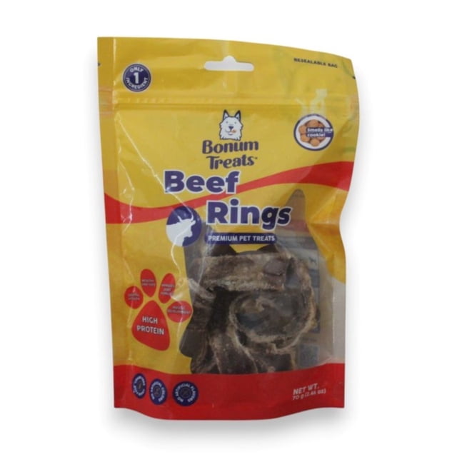 Snack para Perros Tráquea de Res Natural - Bonum Treats