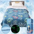 thumbnail image 1 of Anowpo Mantas refrescantes para personas que duermen calientes, manta que brilla en la oscuridad, controlador de juego, regalos para niños Q-Max>0.4 fibra de enfriamiento Arc-Chill, regalos para niños, 1 of 5