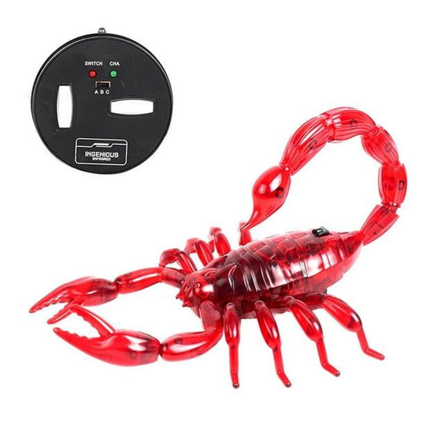 Remote Control Trick Toy Infrared Realistic Remote Control Crawling Animal Model Parody