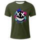 thumbnail image 4 of Camisetas de Cuello de la Tripulación de los Hombres de la Moda de Verano Casual Cuello Redondo Impreso Superior, Secado Rápido Camisa Transpirable para Deportes, 4 of 4