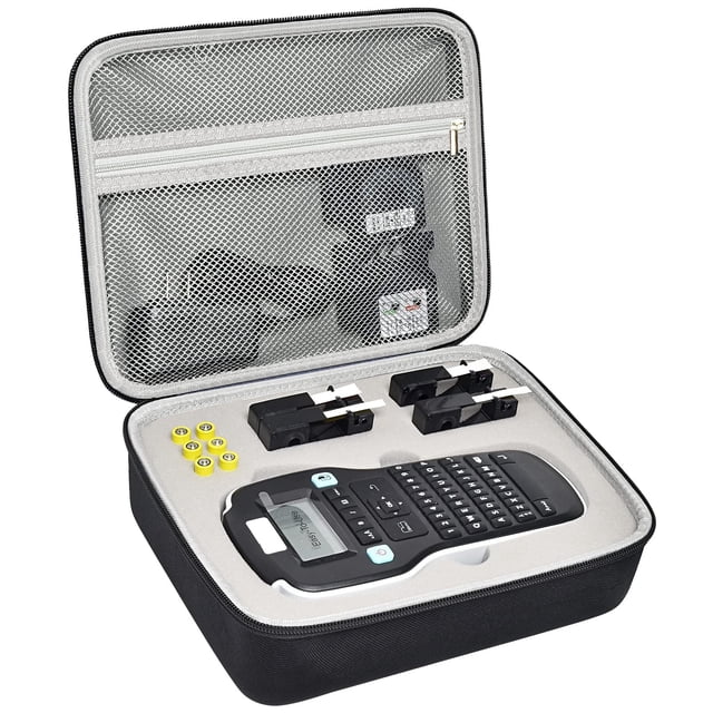 Estuche de almacenamiento para etiquetadora DYMO LabelManager 160/280, color gris
