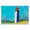 Vivid Blue Lighthouse, variant on Stupell Industries Contemporary Vivid Blue Lighthouse Canvas Art, 30 x 24, by Liz Jardine