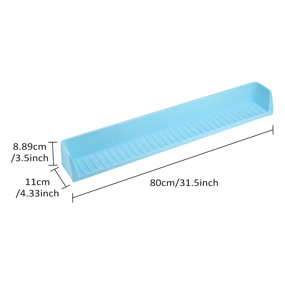 Bathtub Splash Guard for Tub Kids, Toddler Bath Toy Tray with 11 Suction Cups, No Spill Water Barrier, Prevents Mess, Fun Bathtime for Toddlers Baby