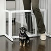 Richell Freestanding Dog Gate, Origami White, Small, 40.20"L x 17.70"W x 20.10"H