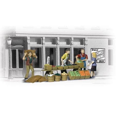 Woodland Scenics N Scale Scenic Accents Figures/People Set Farmers Market