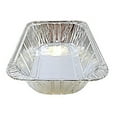 thumbnail image 2 of Quarter-Size Aluminum Foil Steam Table Pan - Disposable Food Storage Baking Containers (25), 2 of 6