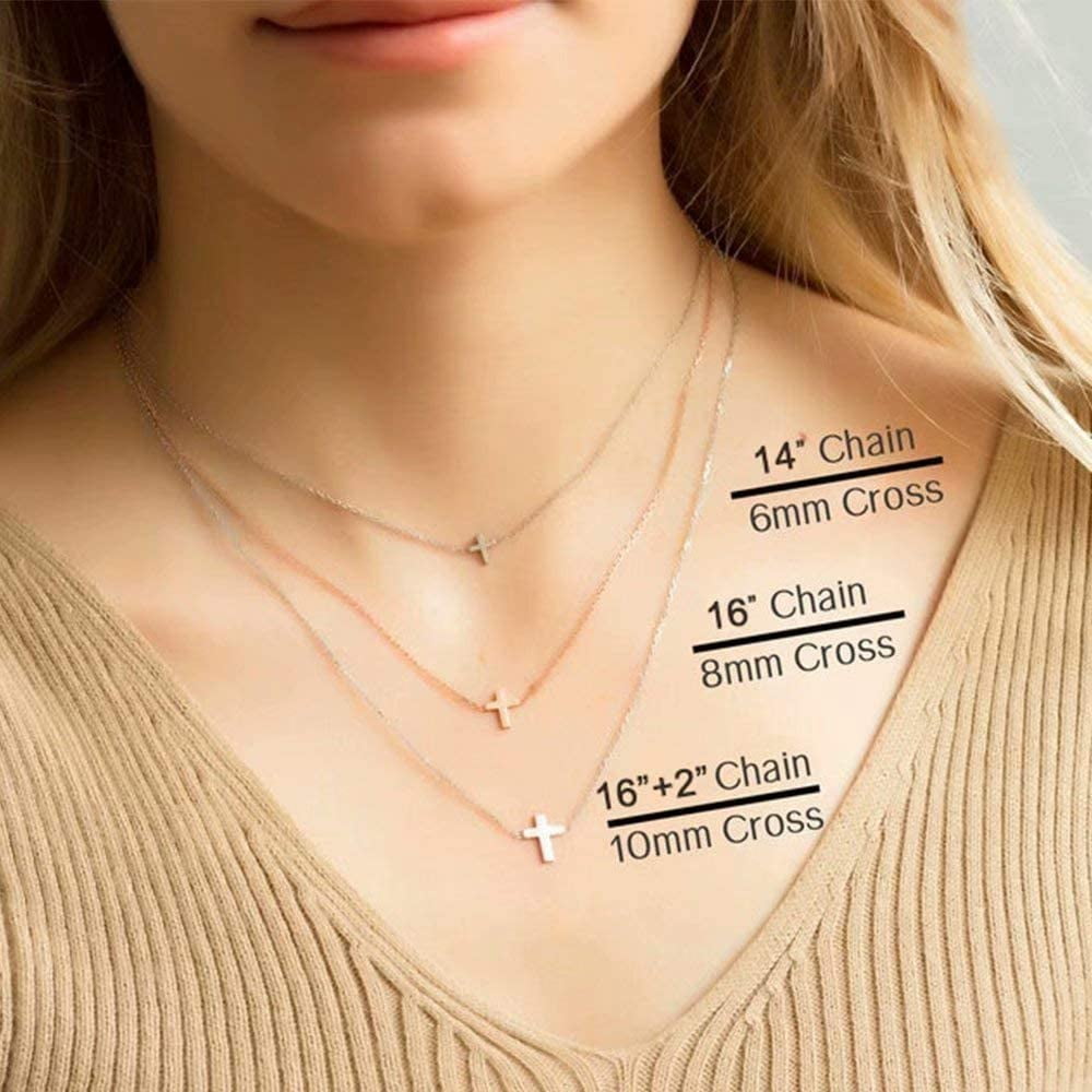 14K Gold Filled Small Cross Pendant 