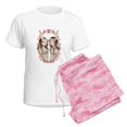 thumbnail image 6 of CafePress - Gothic Twins Women's Light Pajamas - Women's Short Sleeve Print T-Shirt and Pants Light Cotton Pajama Set, 6 of 7