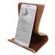 thumbnail image 1 of Wooden Mobile Phone Stand Tabletop Tablet Holder Bracket for Bedside Office Desktopbrown, 1 of 4