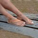 thumbnail image 5 of Sandalias antideslizantes transpirables planas con punta plana para vacaciones en la playa para mujer Wmkox8yii  nm2562, 5 of 6