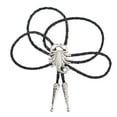 thumbnail image 3 of segolike Alloy Tie Adjustable Costume Rope Sweater Chain Retro Cowboy Scorpion White, 3 of 9