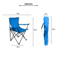 thumbnail image 5 of Silla Para Acampar Plegable Camping Playa Y Pesca Portatil, 5 of 5