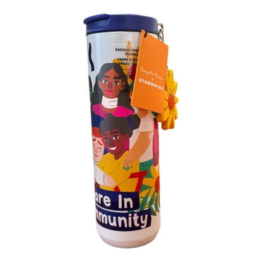 Starbucks 2024 Ananya Rao-Middleton "Care In Community" Stainless Steel Tumbler