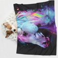 thumbnail image 6 of Sigee Rainbow Spotted White Horse for Pet Blanket for Dog Cat Puppy Blanket Cat Blankets for Small and Medium Pets-Small, 6 of 8