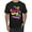 Black, variant on Totally 80's Forever Vintage Men's Graphic T-Shirt, Neon Pink, X-Large