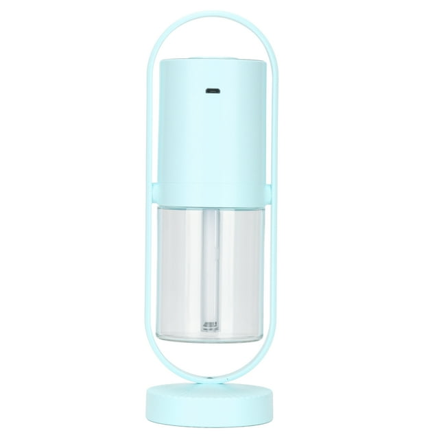 Portable Mini Humidifier, Automatic Shutdown Compact Timer Small Cool Mist Humidifier 2 Spray Modes Multi Purpose for Office for Home for Travel White,,Light Blue,Dark Blue