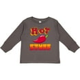 thumbnail image 3 of Inktastic Hot Stuff Boys or Girls Long Sleeve Toddler T-Shirt, 3 of 5